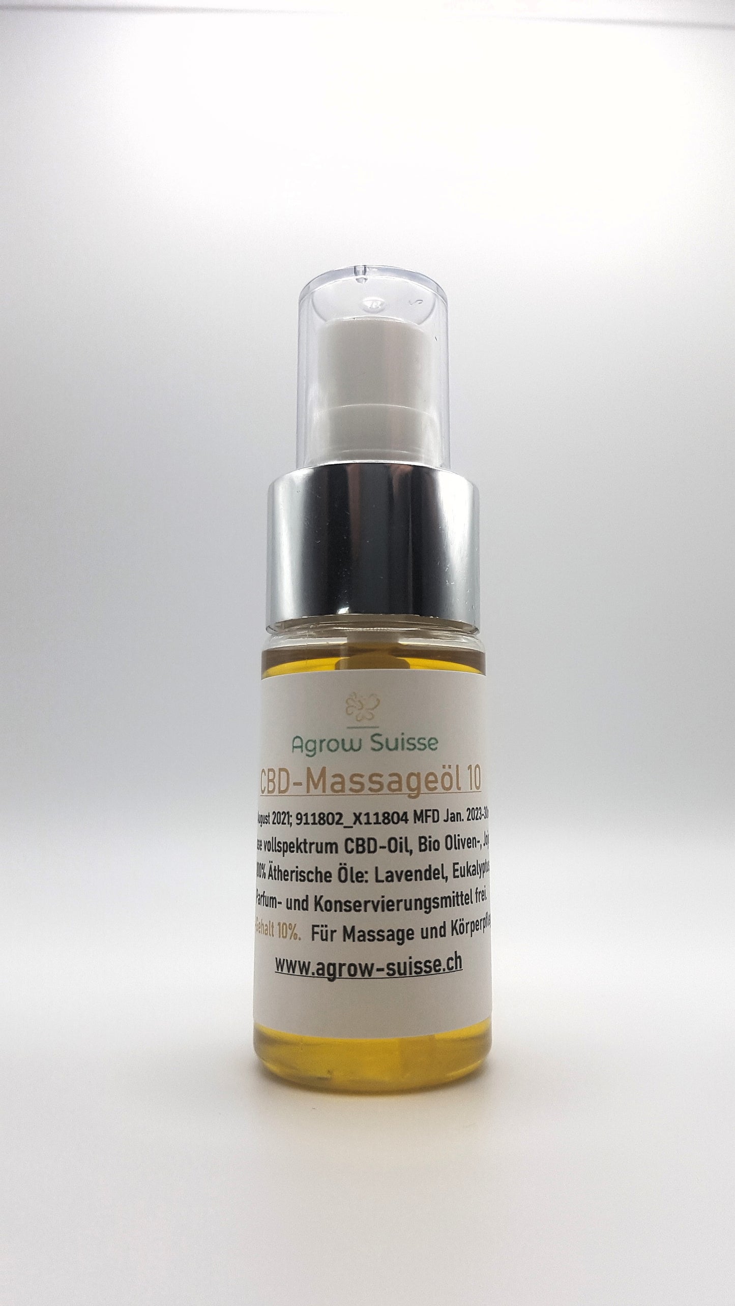 CBD massage oil