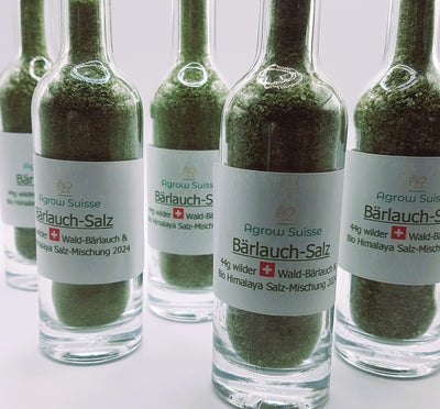 Schweizer Bärlauch-Salz Detailansicht