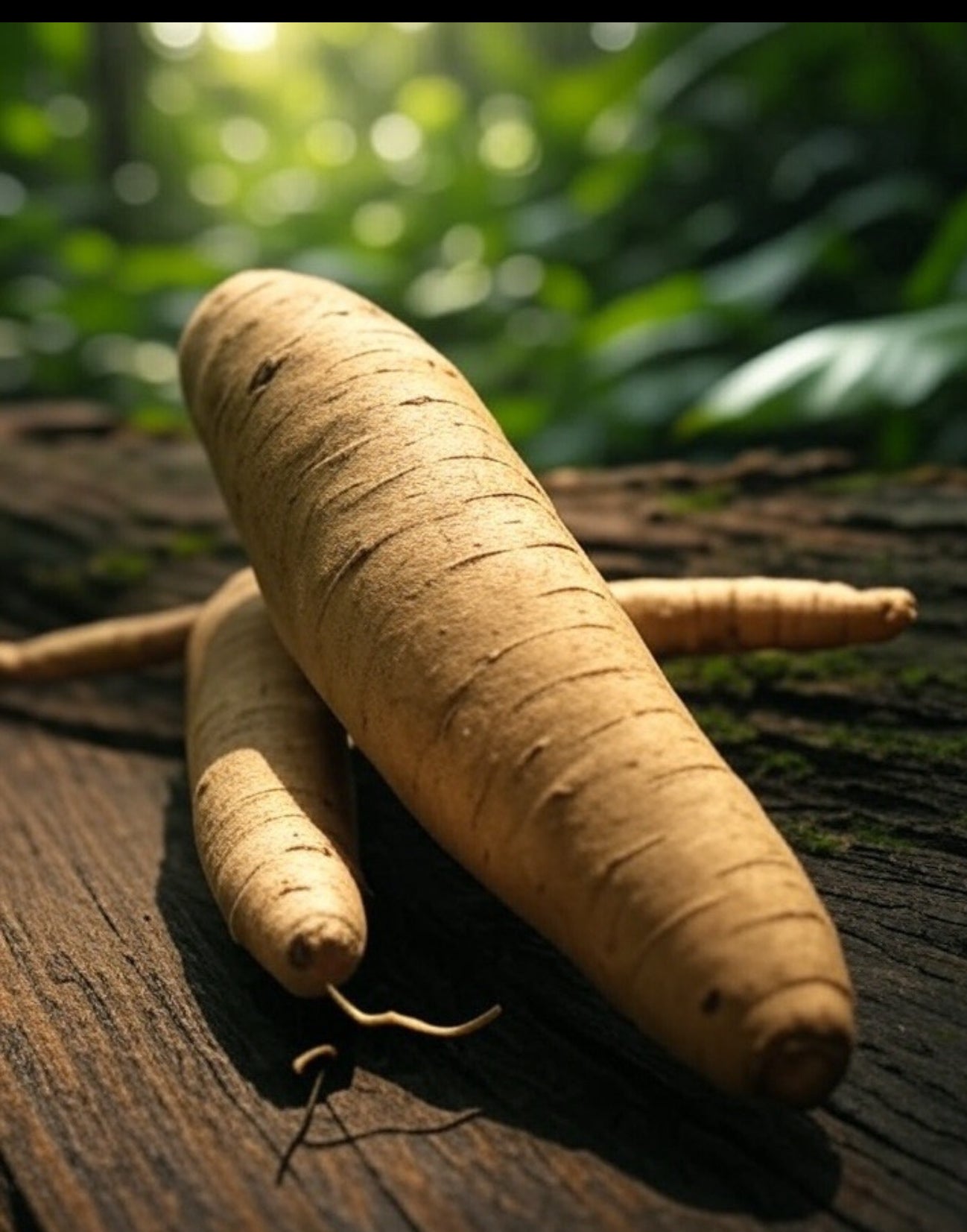 Ashwagandha Wurzel im Urwald 