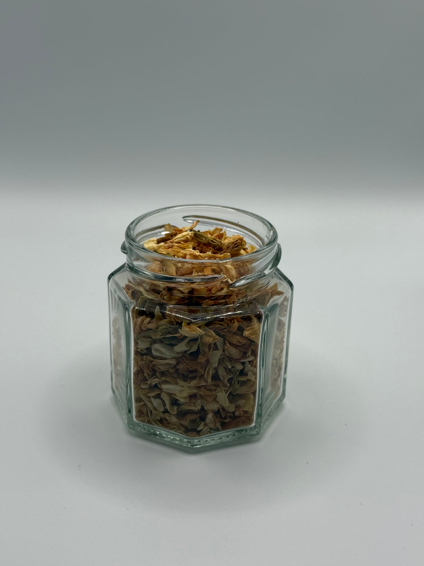 Bio Jasminblüten getrocknet im Glas