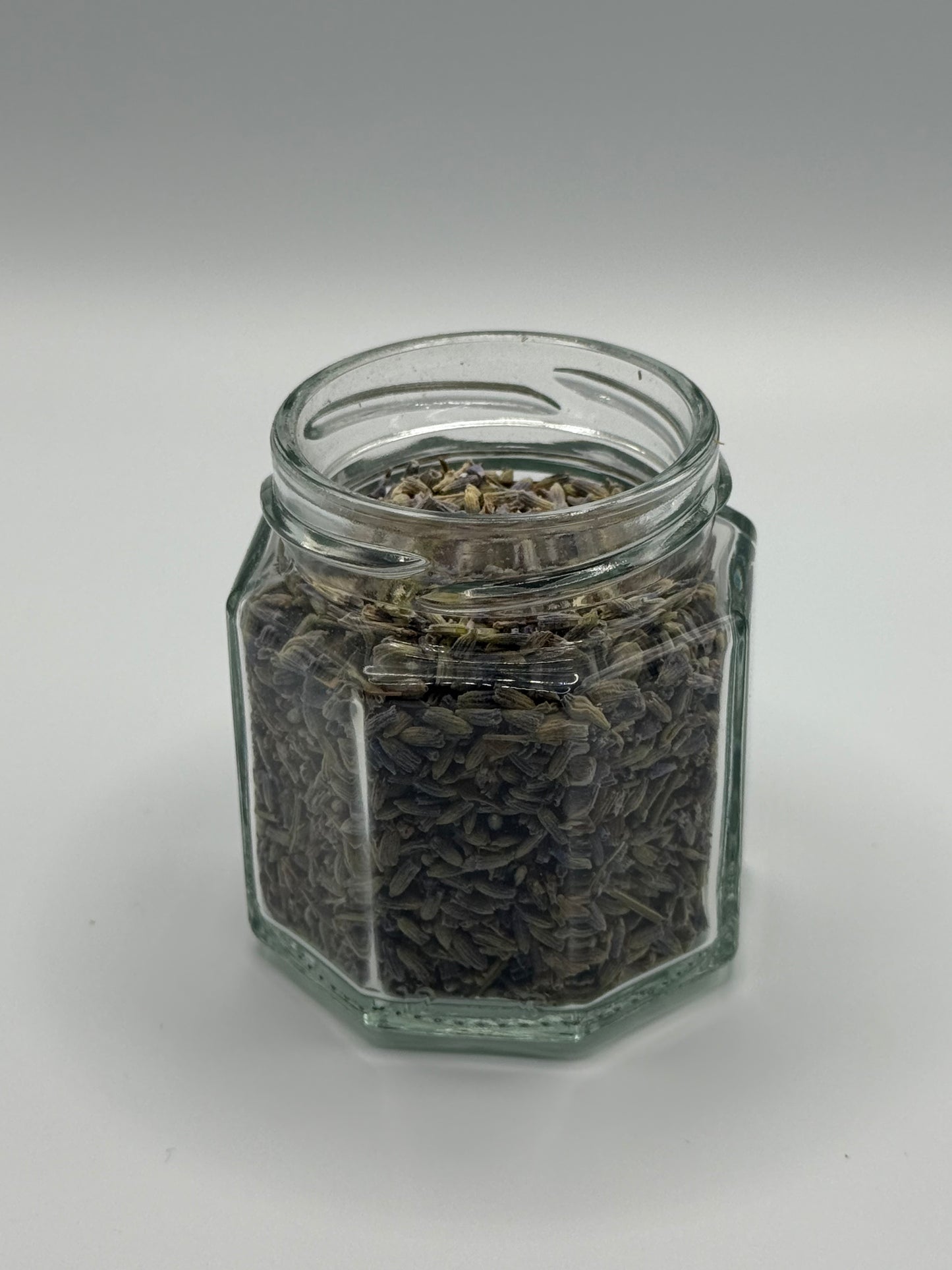 Bio Lavendelblüten im Glas