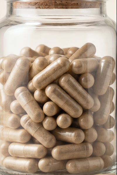 Ashwagandha Kapseln Detailansicht