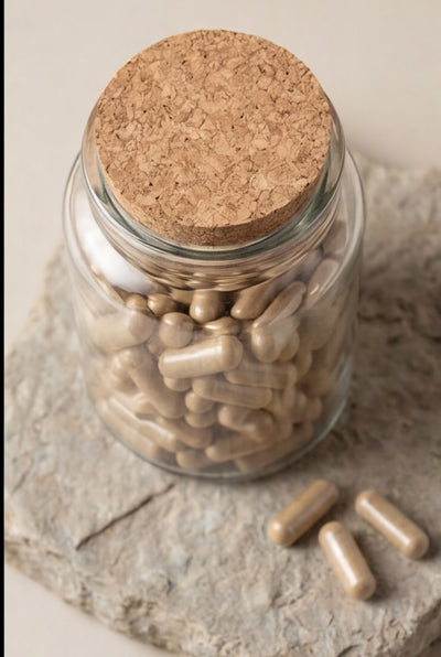 Ashwagandha Kapseln Detailansicht